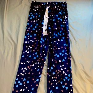 Super soft pyjama bottoms with hearts 💜💗💙